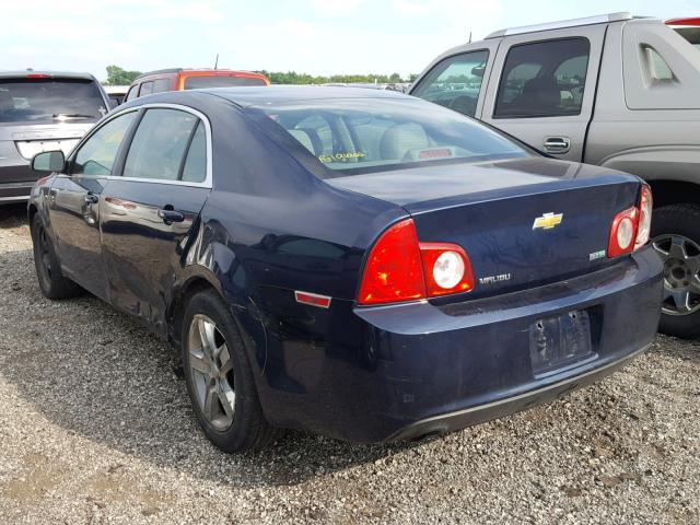1G1ZA5EU4BF190004 - 2011 CHEVROLET MALIBU LS 蓝色 照片 3