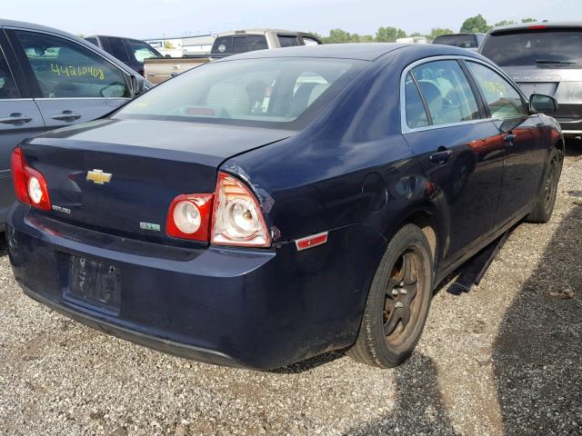 1G1ZA5EU4BF190004 - 2011 CHEVROLET MALIBU LS 蓝色 照片 4