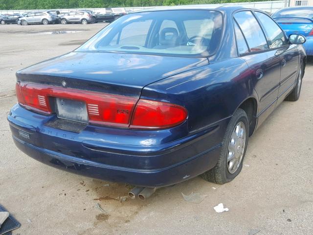 2G4WF5219W1569059 - 1998 BUICK REGAL GS BLUE photo 4