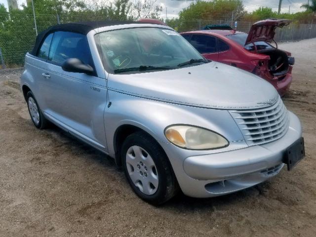 3C3EY45X55T528465 - 2005 CHRYSLER PT CRUISER SILVER photo 1