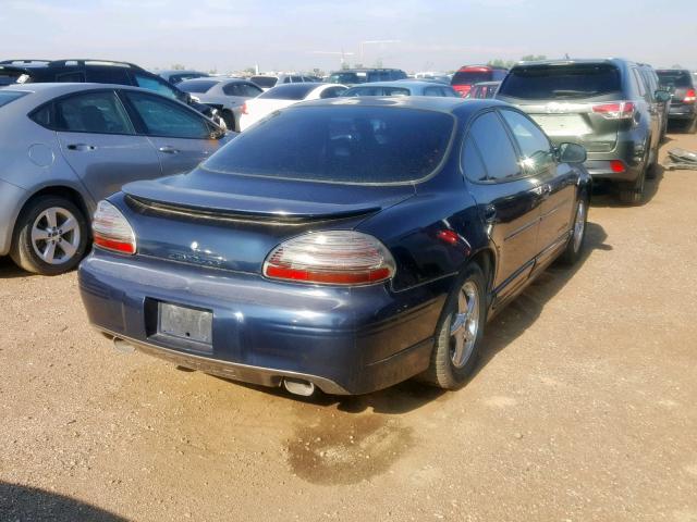 1G2WP52K62F255063 - 2002 PONTIAC GRAND PRIX BLUE photo 4