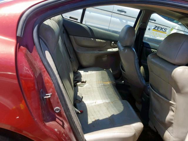 1G3NF52E11C208124 - 2001 OLDSMOBILE ALERO GLS 栗色 照片 6