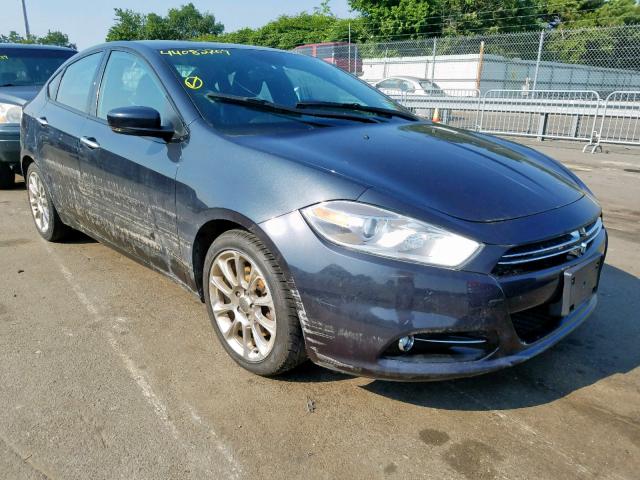 1C3CDFCH9DD312276 - 2013 DODGE DART LIMIT GRAY photo 1