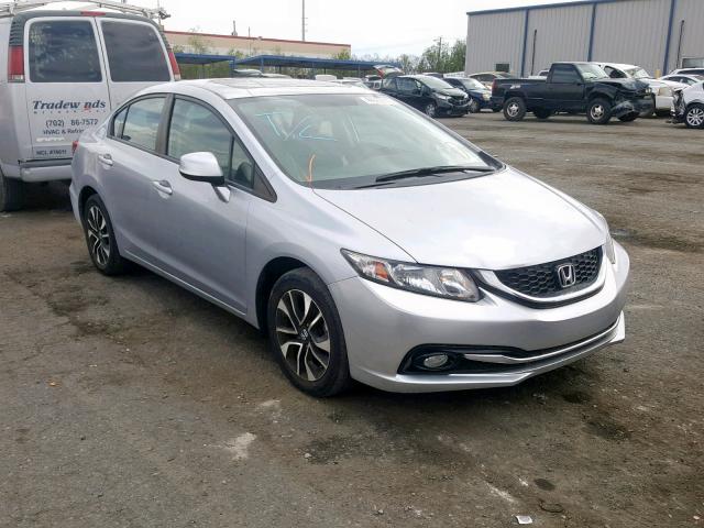 2HGFB2F91DH527781 - 2013 HONDA CIVIC EXL 银色 照片 1