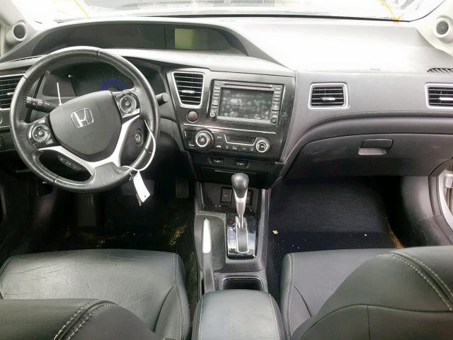 2HGFB2F91DH527781 - 2013 HONDA CIVIC EXL 银色 照片 9