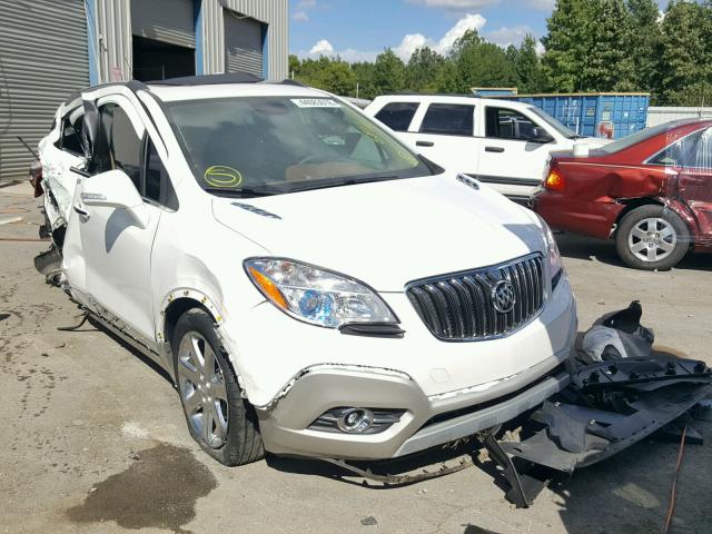 KL4CJCSB5GB651370 - 2016 BUICK ENCORE WHITE photo 1