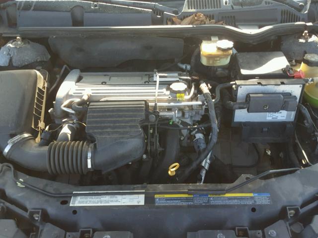 1G8AZ52F54Z144647 - 2004 SATURN ION LEVEL MAROON photo 7