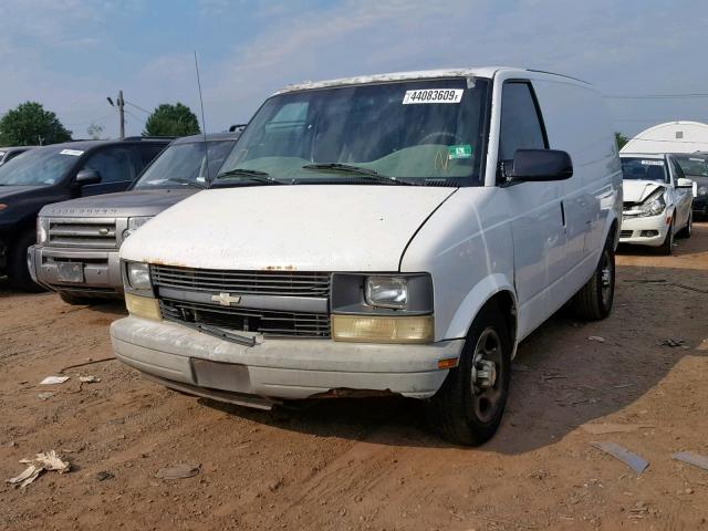 1GCDM19X35B100164 - 2005 CHEVROLET ASTRO WHITE photo 2