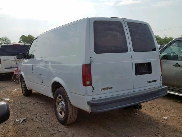 1GCDM19X35B100164 - 2005 CHEVROLET ASTRO WHITE photo 3