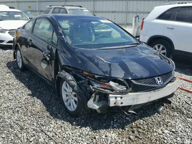 2HGFG3B98CH506731 - 2012 HONDA CIVIC EXL BLACK photo 1