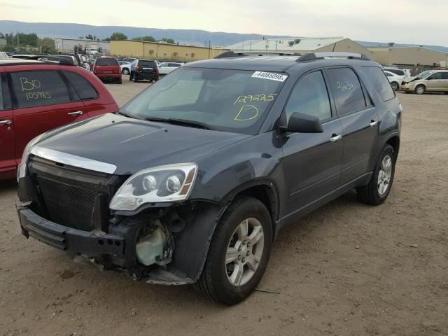 1GKKVPED9BJ129225 - 2011 GMC ACADIA SLE GRAY photo 2