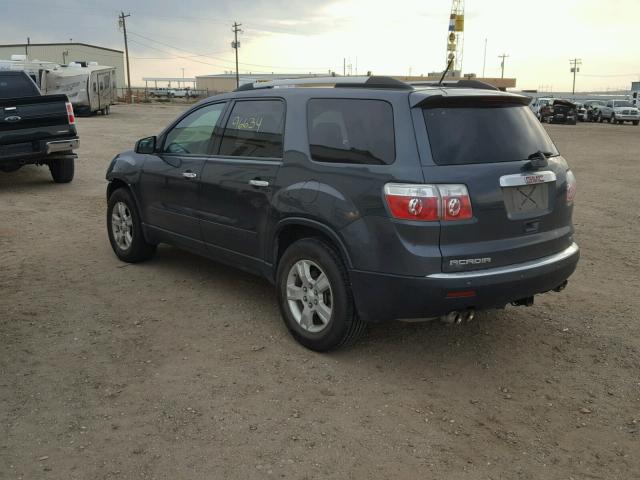 1GKKVPED9BJ129225 - 2011 GMC ACADIA SLE GRAY photo 3