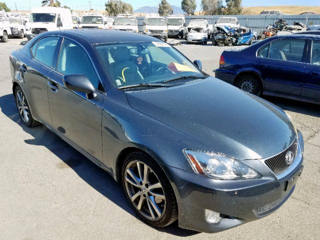 JTHBK262885077896 - 2008 LEXUS IS 250 GRAY photo 1