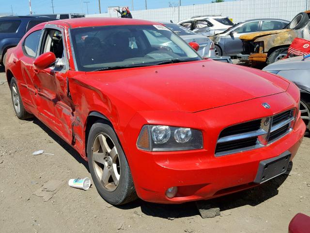 2B3CA3CV8AH271048 - 2010 DODGE CHARGER SX RED photo 1