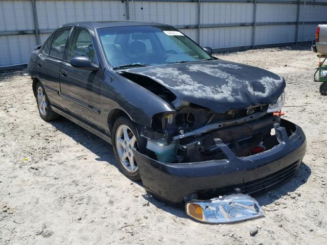 3N1BB51D51L116657 - 2001 NISSAN SENTRA SE BLACK photo 1