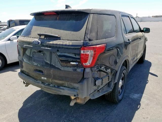 1FM5K8AR0GGB13388 - 2016 FORD EXPLORER P BLACK photo 4