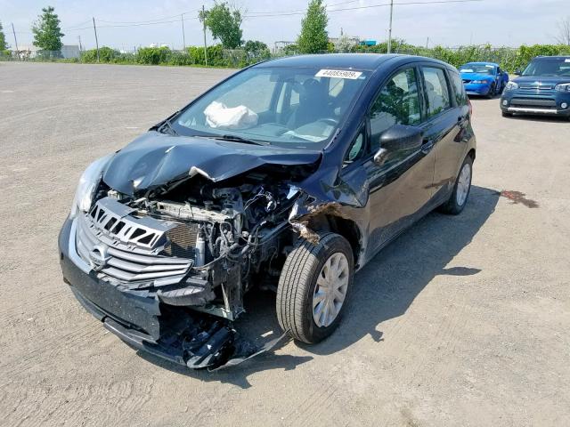 3N1CE2CP1GL394756 - 2016 NISSAN VERSA NOTE BLACK photo 2