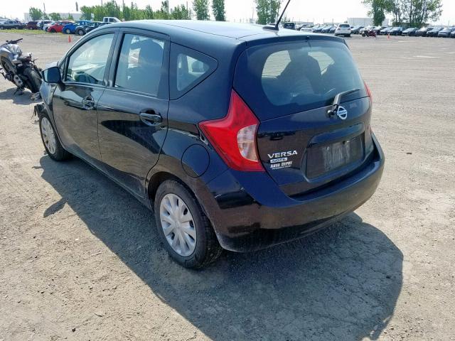 3N1CE2CP1GL394756 - 2016 NISSAN VERSA NOTE BLACK photo 3