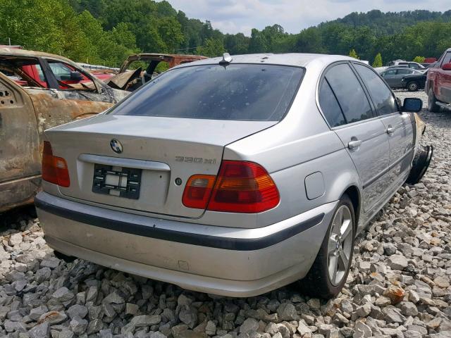 WBAEW53415PN37536 - 2005 BMW 330 XI SILVER photo 4