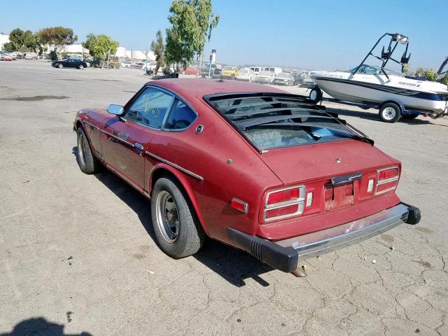 HLS30354712 - 1977 DATSUN 280Z RED photo 3