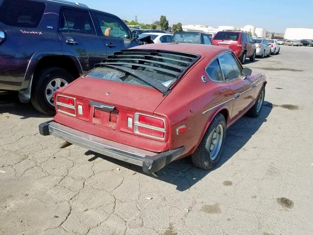 HLS30354712 - 1977 DATSUN 280Z RED photo 4