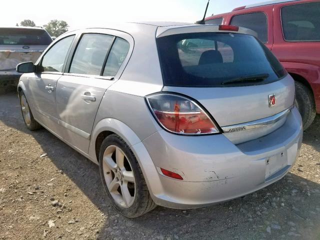 W08AT671185122581 - 2008 SATURN ASTRA XR SILVER photo 3
