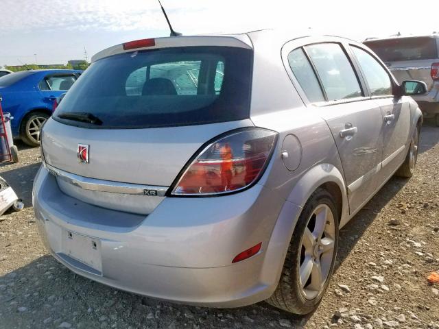 W08AT671185122581 - 2008 SATURN ASTRA XR SILVER photo 4
