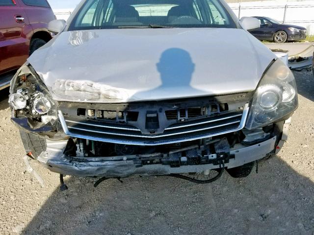 W08AT671185122581 - 2008 SATURN ASTRA XR SILVER photo 9
