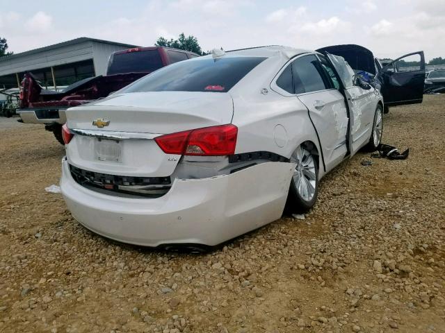 1G1165S38FU121747 - 2015 CHEVROLET IMPALA LTZ WHITE photo 4