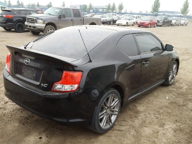 JTKJF5C7XD3060681 - 2013 TOYOTA SCION TC შავი ფოტო 4