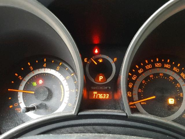 JTKJF5C7XD3060681 - 2013 TOYOTA SCION TC შავი ფოტო 8