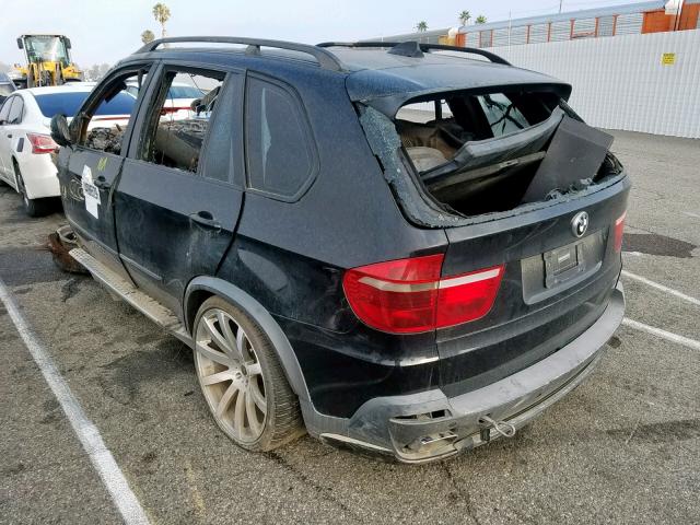 5UXFE83588L098351 - 2008 BMW X5 4.8I BLACK photo 3