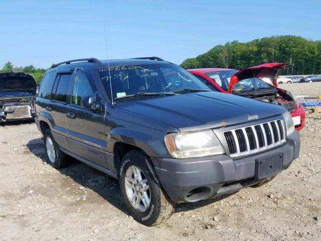 1J4GW48S64C415431 - 2004 JEEP GRAND CHER GRAY photo 1