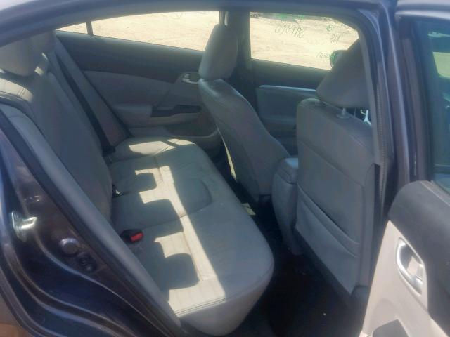 19XFB2F98EE068177 - 2014 HONDA CIVIC EXL 银色 照片 6