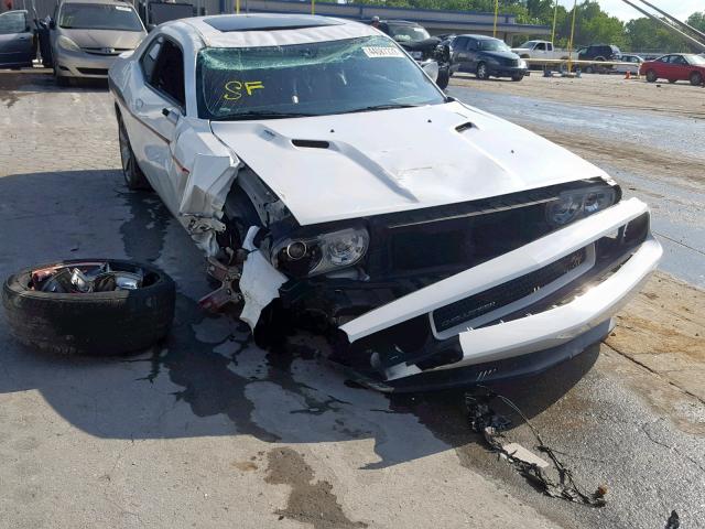 2C3CDYBTXEH276927 - 2014 DODGE CHALLENGER WHITE photo 1