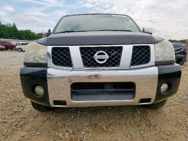 5N1BA08A17N702887 - 2007 NISSAN ARMADA SE BLACK photo 9