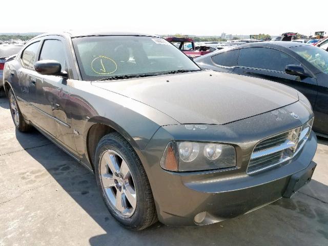 2B3CA3CV1AH145520 - 2010 DODGE CHARGER SX GRAY photo 1