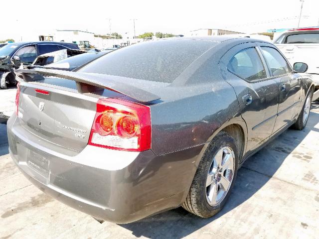 2B3CA3CV1AH145520 - 2010 DODGE CHARGER SX GRAY photo 4