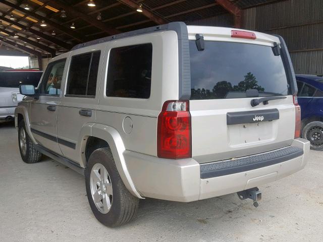 1J8HH48N56C359878 - 2006 JEEP COMMANDER SILVER photo 3