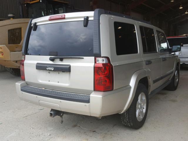 1J8HH48N56C359878 - 2006 JEEP COMMANDER SILVER photo 4