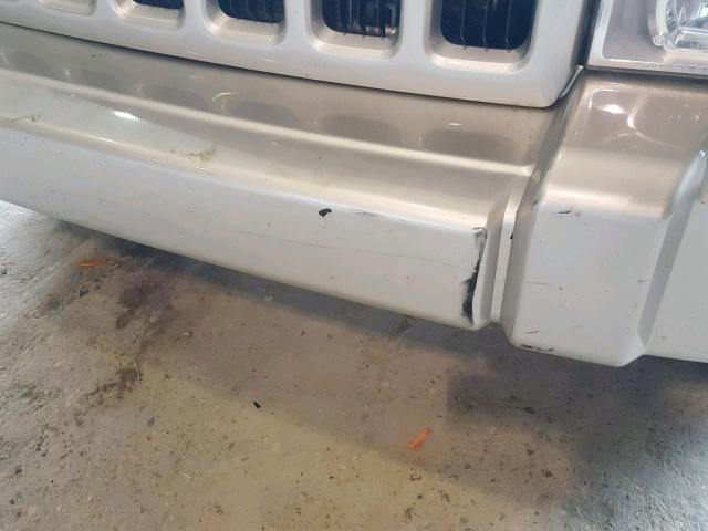 1J8HH48N56C359878 - 2006 JEEP COMMANDER SILVER photo 9