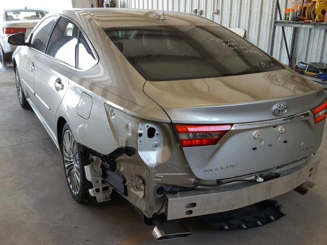 4T1BK1EBXJU272970 - 2018 TOYOTA AVALON XLE SILVER photo 3