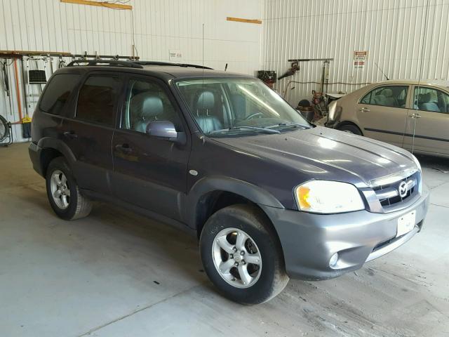 4F2YZ96135KM27049 - 2005 MAZDA TRIBUTE S BLUE photo 1