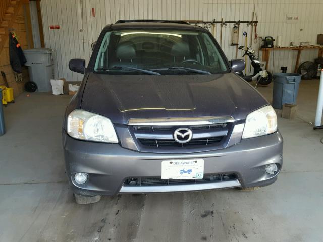 4F2YZ96135KM27049 - 2005 MAZDA TRIBUTE S BLUE photo 9