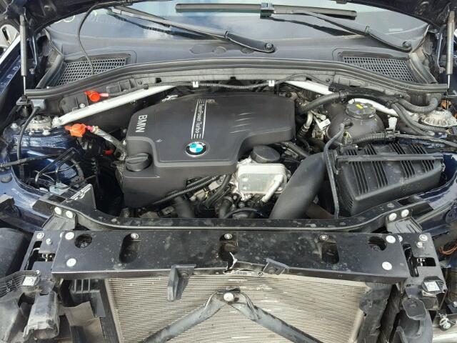 5UXWZ7C38H0X40873 - 2017 BMW X3 SDRIVE2 BLUE photo 7