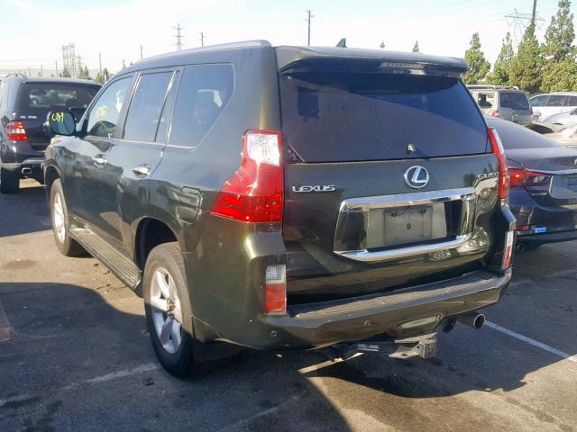 JTJBM7FX4A5003964 - 2010 LEXUS GX GREEN photo 3