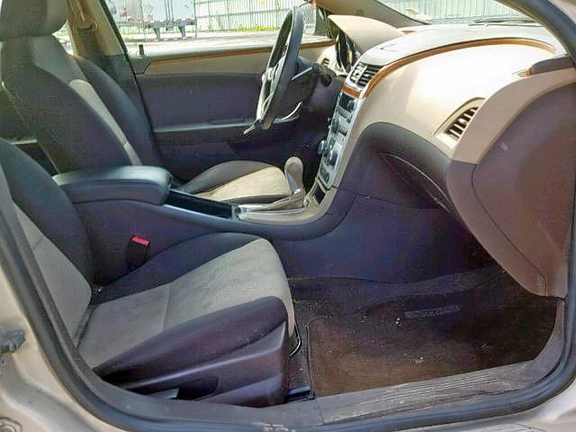 1G1ZC5EB1AF137560 - 2010 CHEVROLET MALIBU 1LT 米色 照片 5