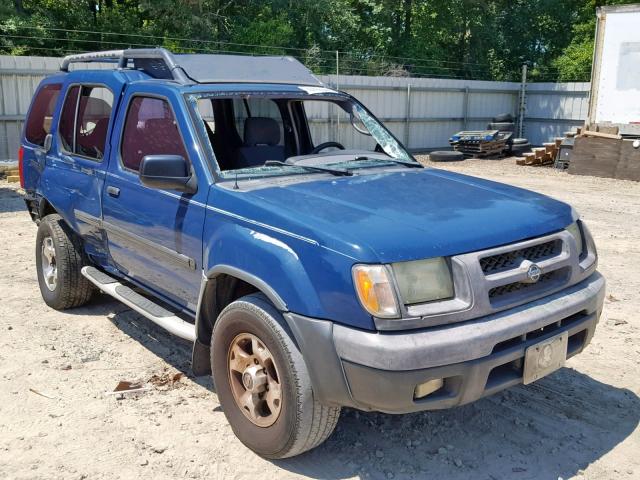 5N1ED28T41C598321 - 2001 NISSAN XTERRA XE BLUE photo 1