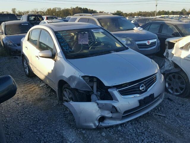 3N1AB6AP3CL614578 - 2012 NISSAN SENTRA 2.0 GRAY photo 1