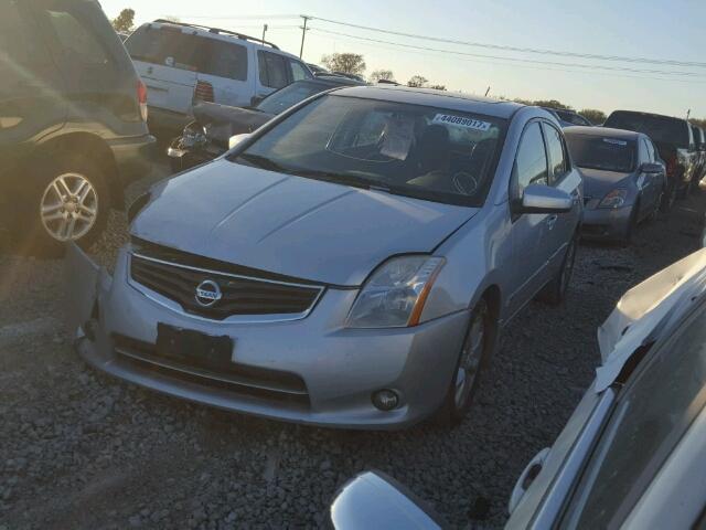 3N1AB6AP3CL614578 - 2012 NISSAN SENTRA 2.0 GRAY photo 2